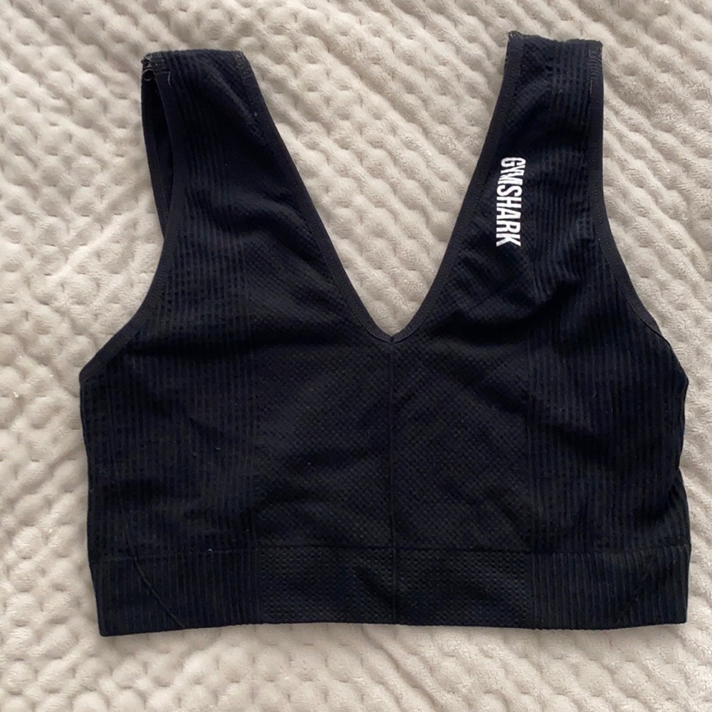 Gymshark black sports bra